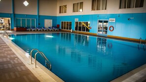 Indoor pool, outdoor pool