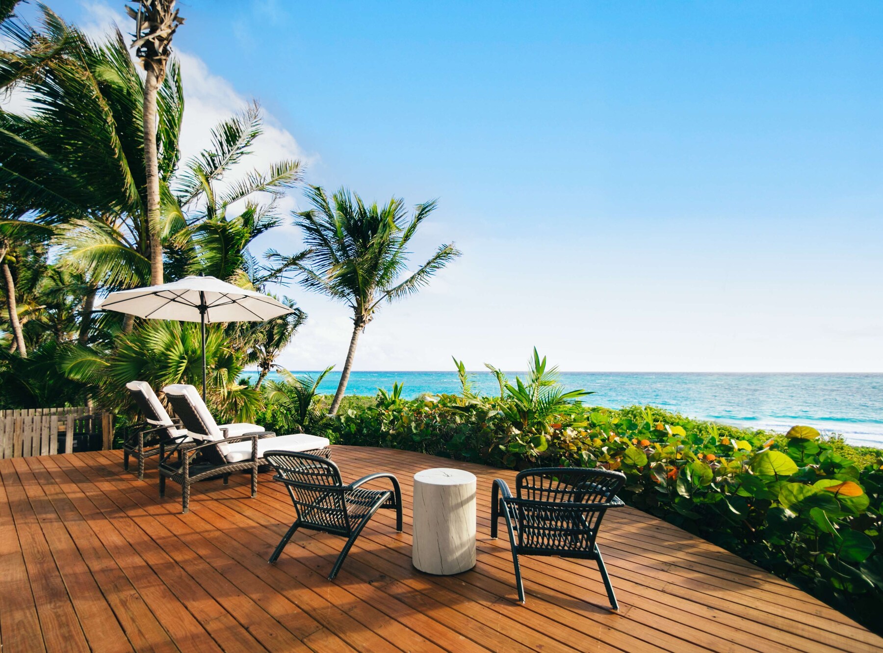 One Bedroom Ocean Front Cottage | Terrace/patio