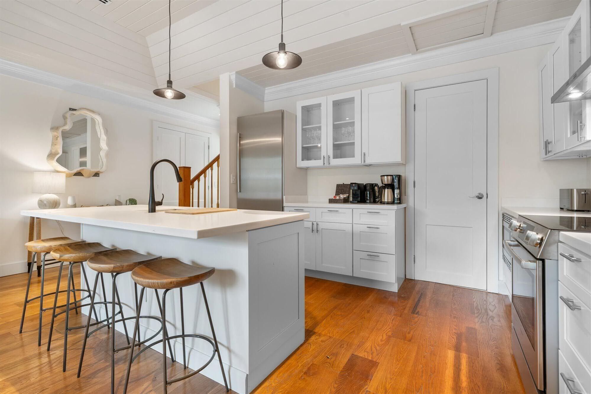 three bedroom ocean view villa with private pool | private kitchen | espresso maker, coffee/tea maker, electric kettle