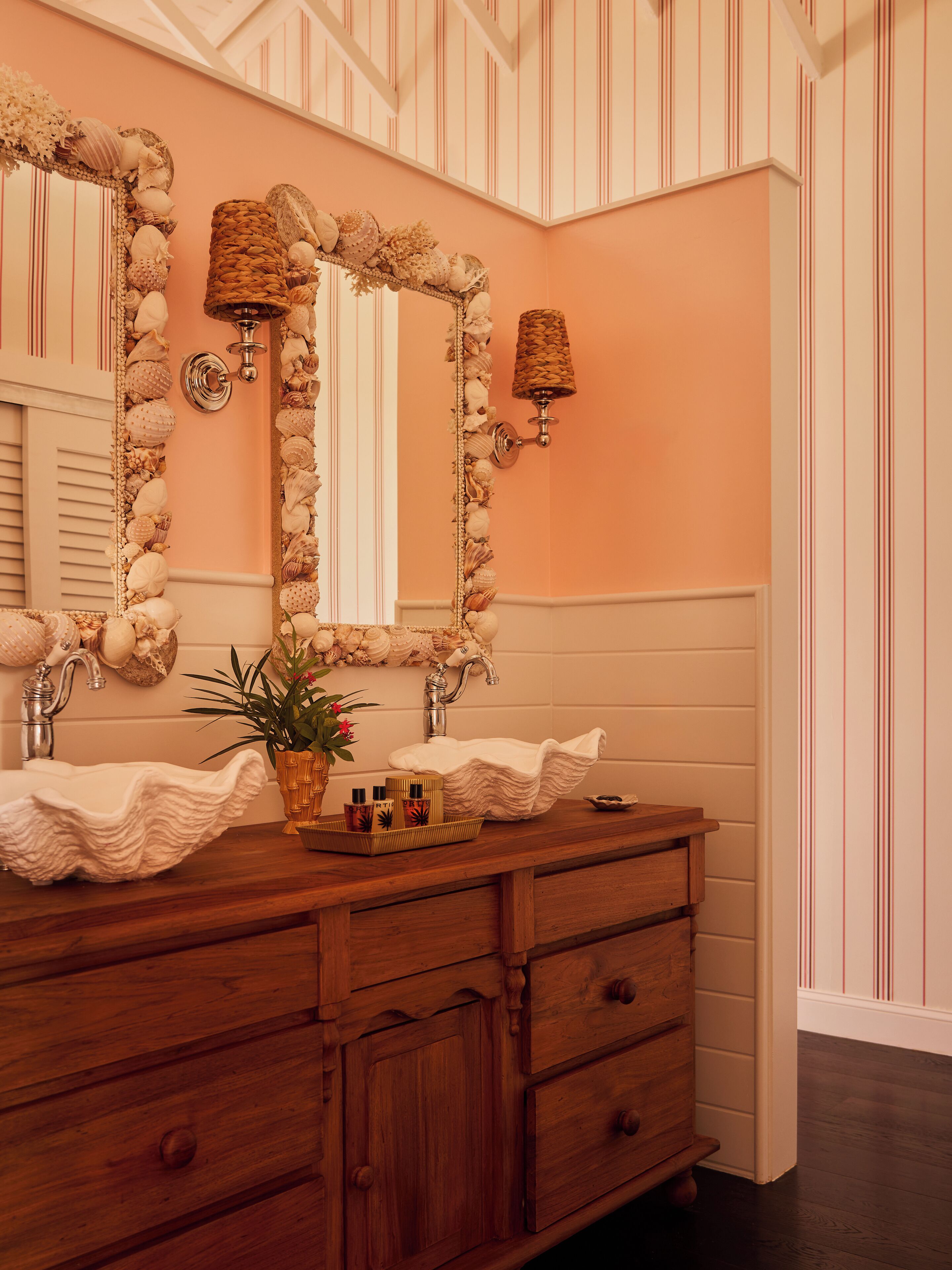 two bedroom sea cottage - kitchenette | bathroom | shower, designer toiletries, hair dryer, bathrobes