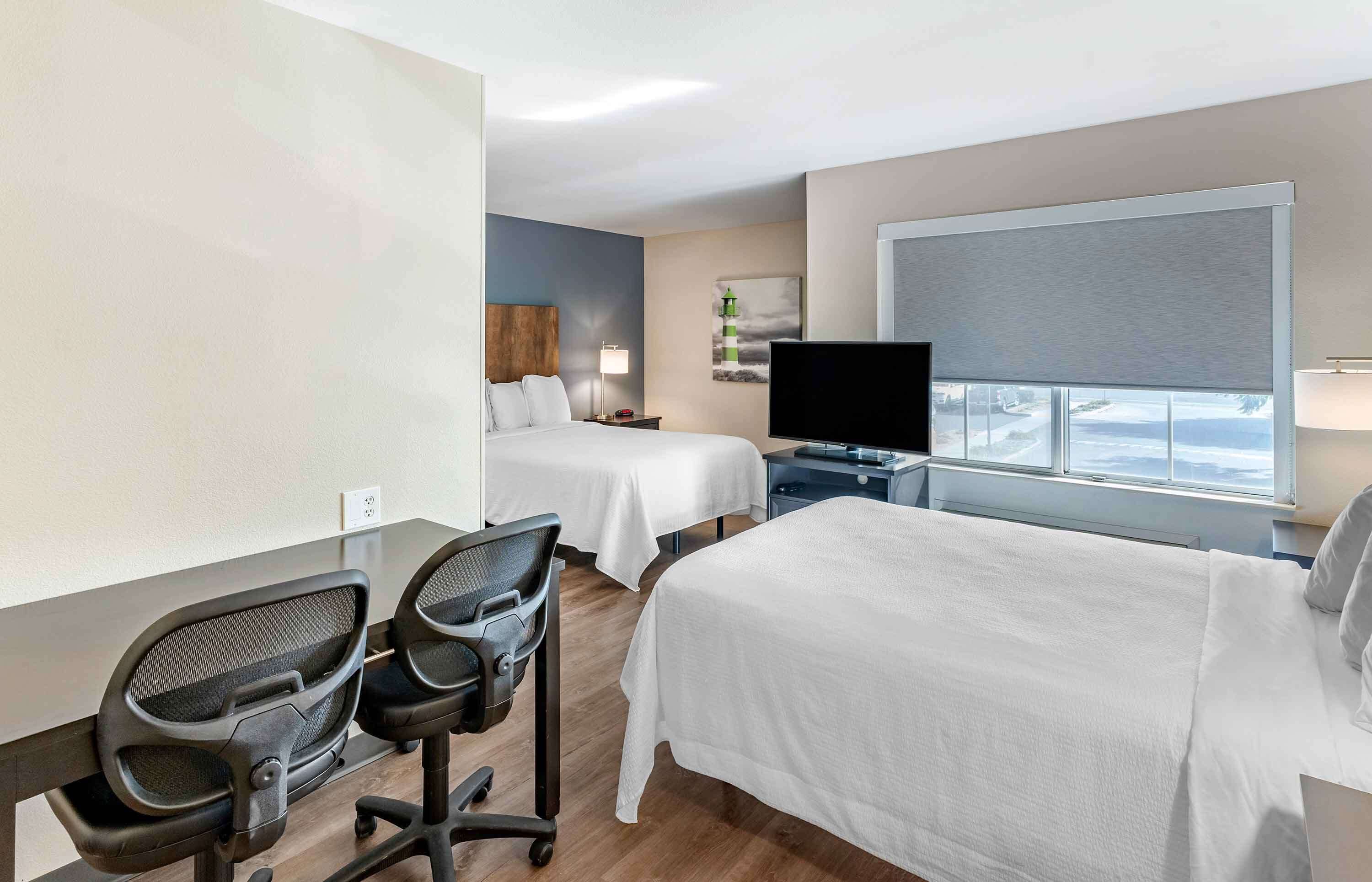 Ropa de cama de alta calidad y escritorio 