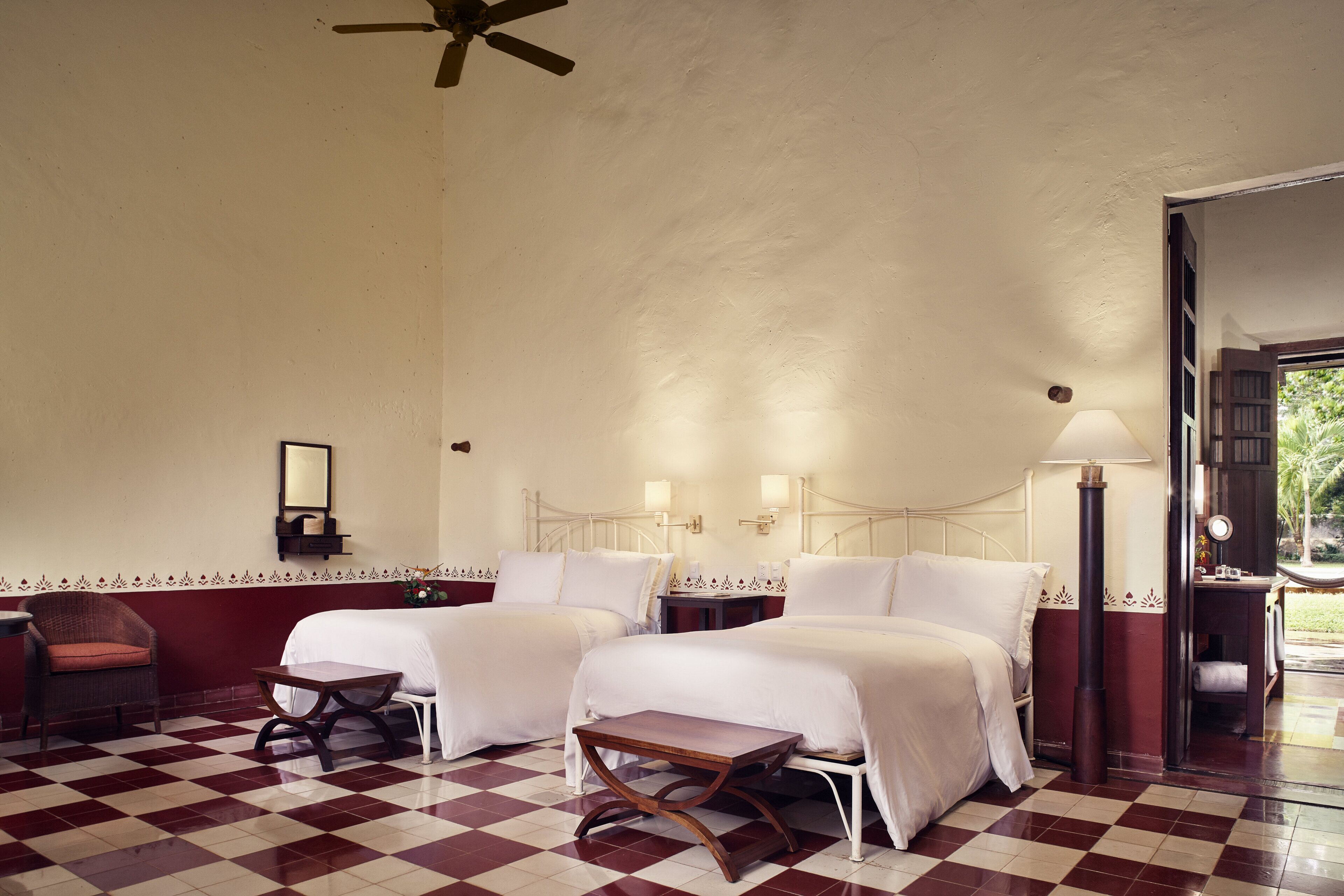 deluxe room, 2 queen beds | 1 bedroom, premium bedding, minibar, in-room safe