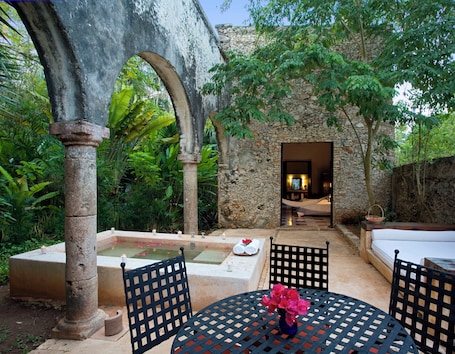 Suite, 2 Queen Beds | Terrace/patio. Hacienda Santa Rosa de Lima