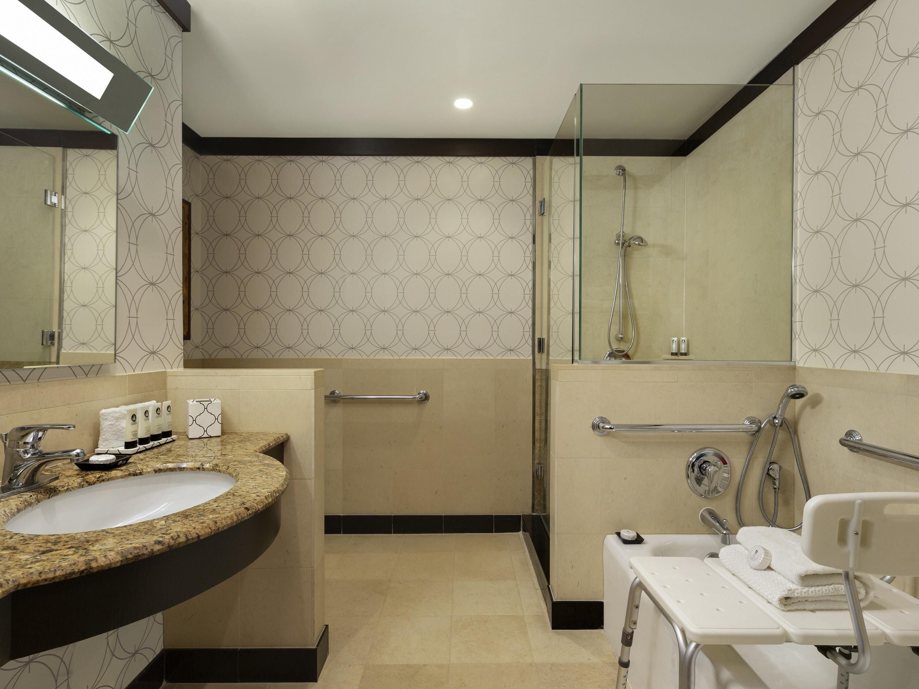 Premium bedding, minibar, in-room safe, desk