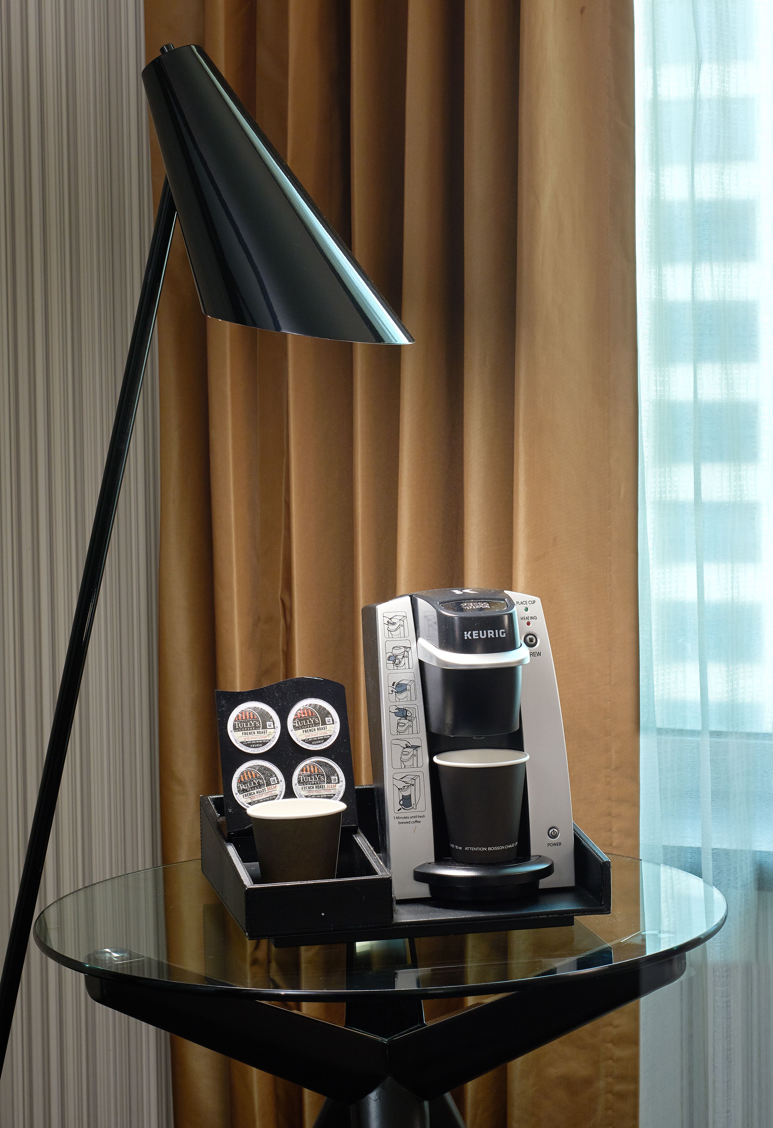 luxury suite, 1 bedroom | coffee and/or coffee maker