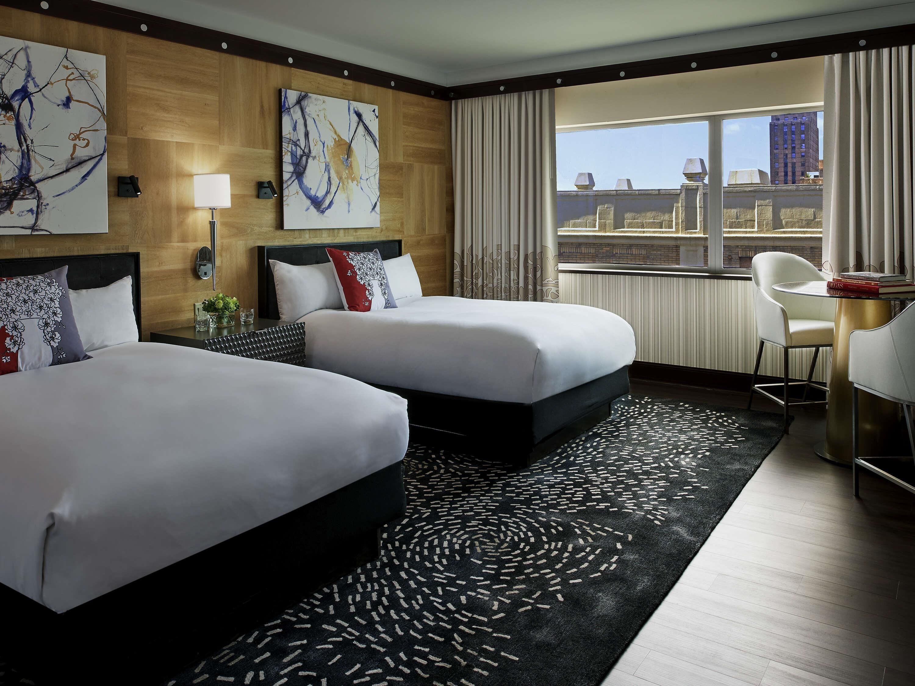 Premium bedding, minibar, in-room safe, desk