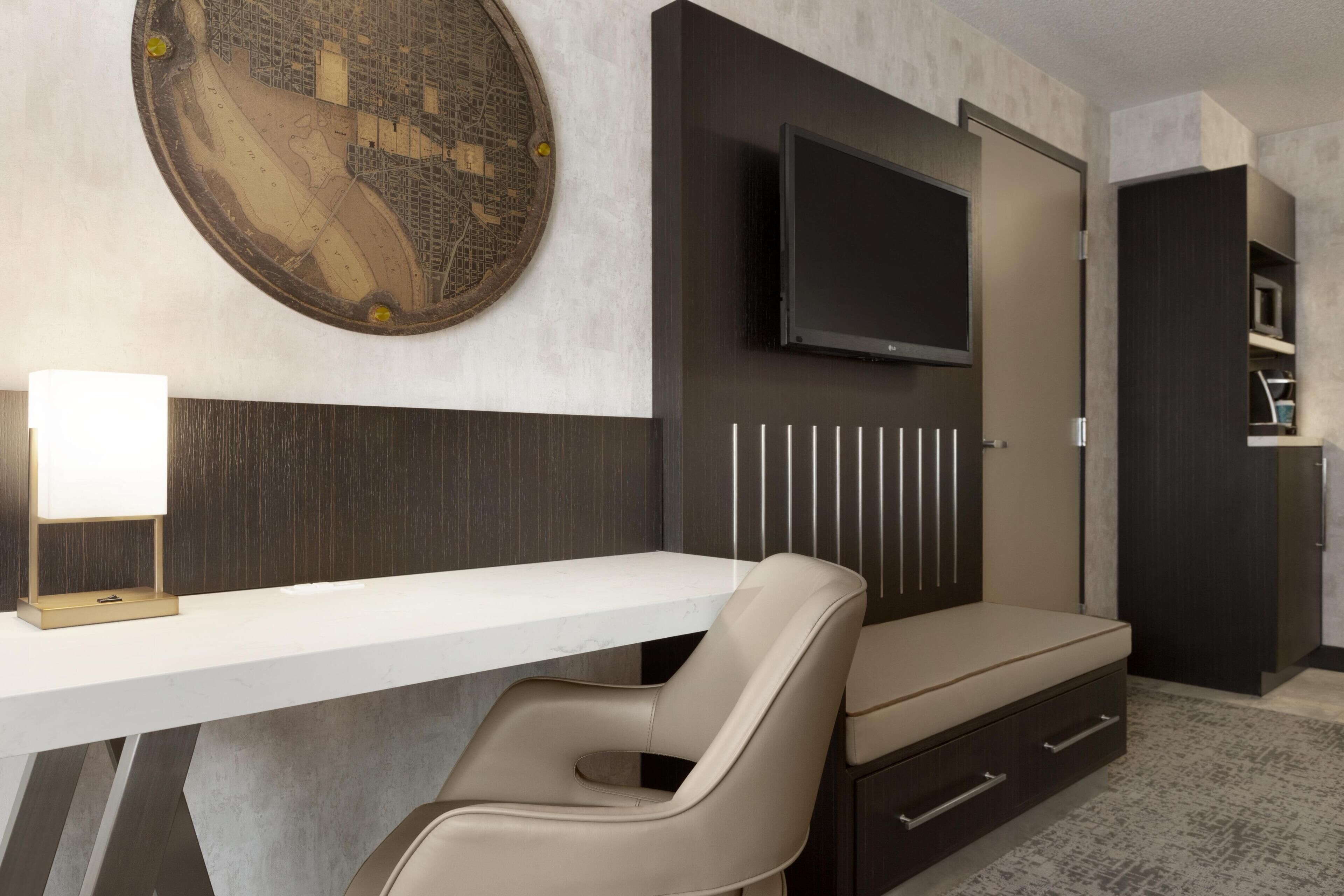 Premium bedding, Select Comfort beds, in-room safe, desk