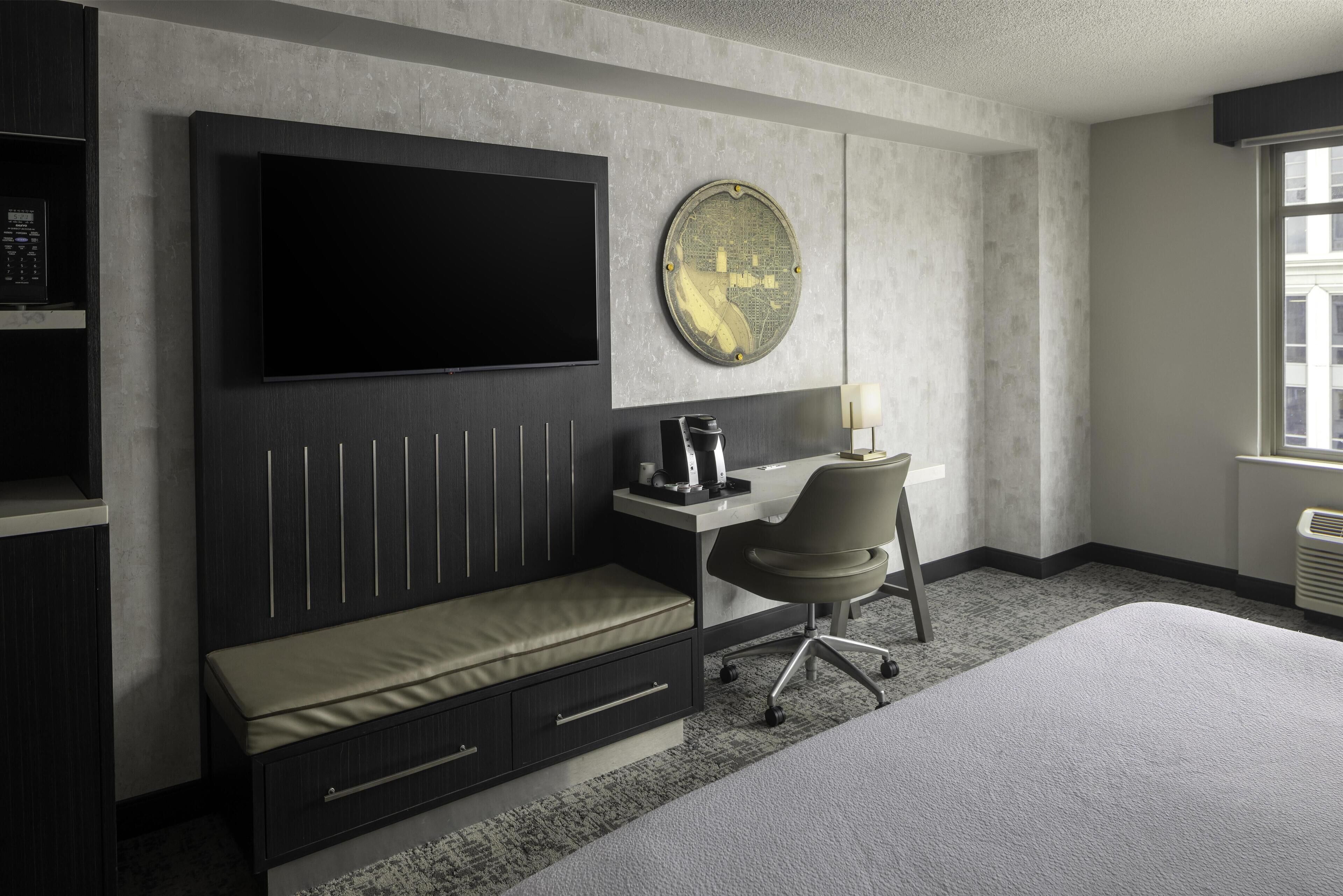 Premium bedding, Select Comfort beds, in-room safe, desk