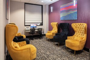 Sala de estar en el lobby