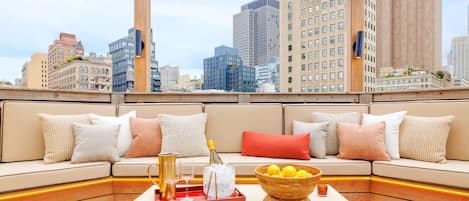 Rooftop terrace