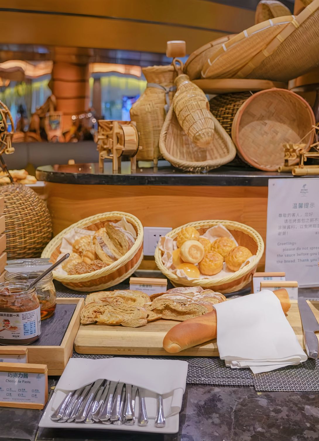 Breakfast buffet