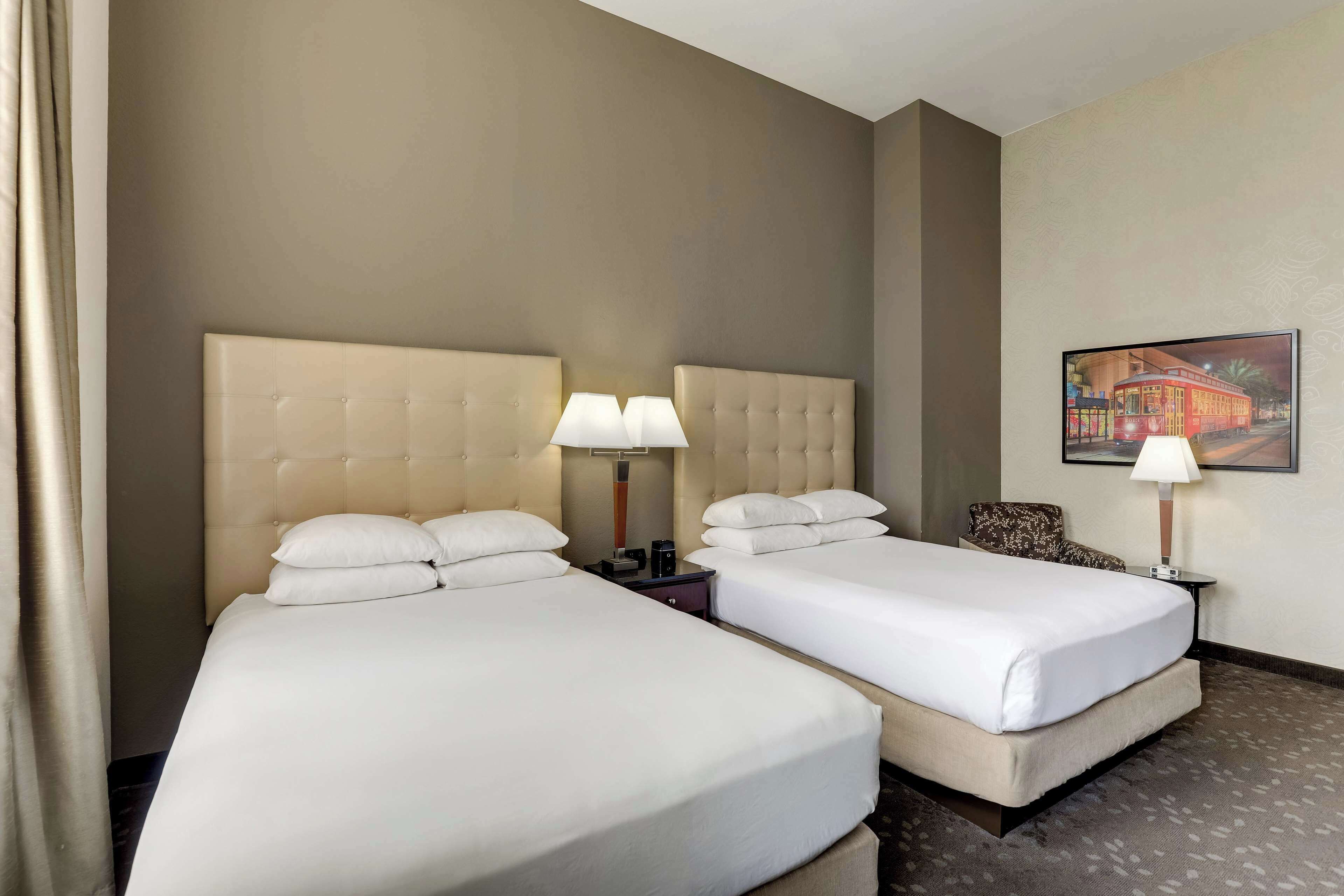 1 bedroom, desk, laptop workspace, blackout curtains