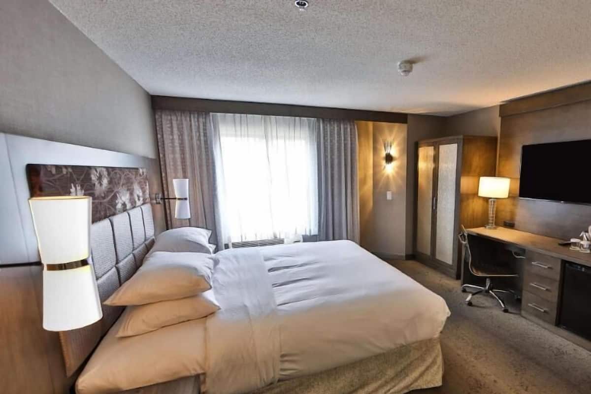 Premium bedding, in-room safe, laptop workspace, blackout drapes