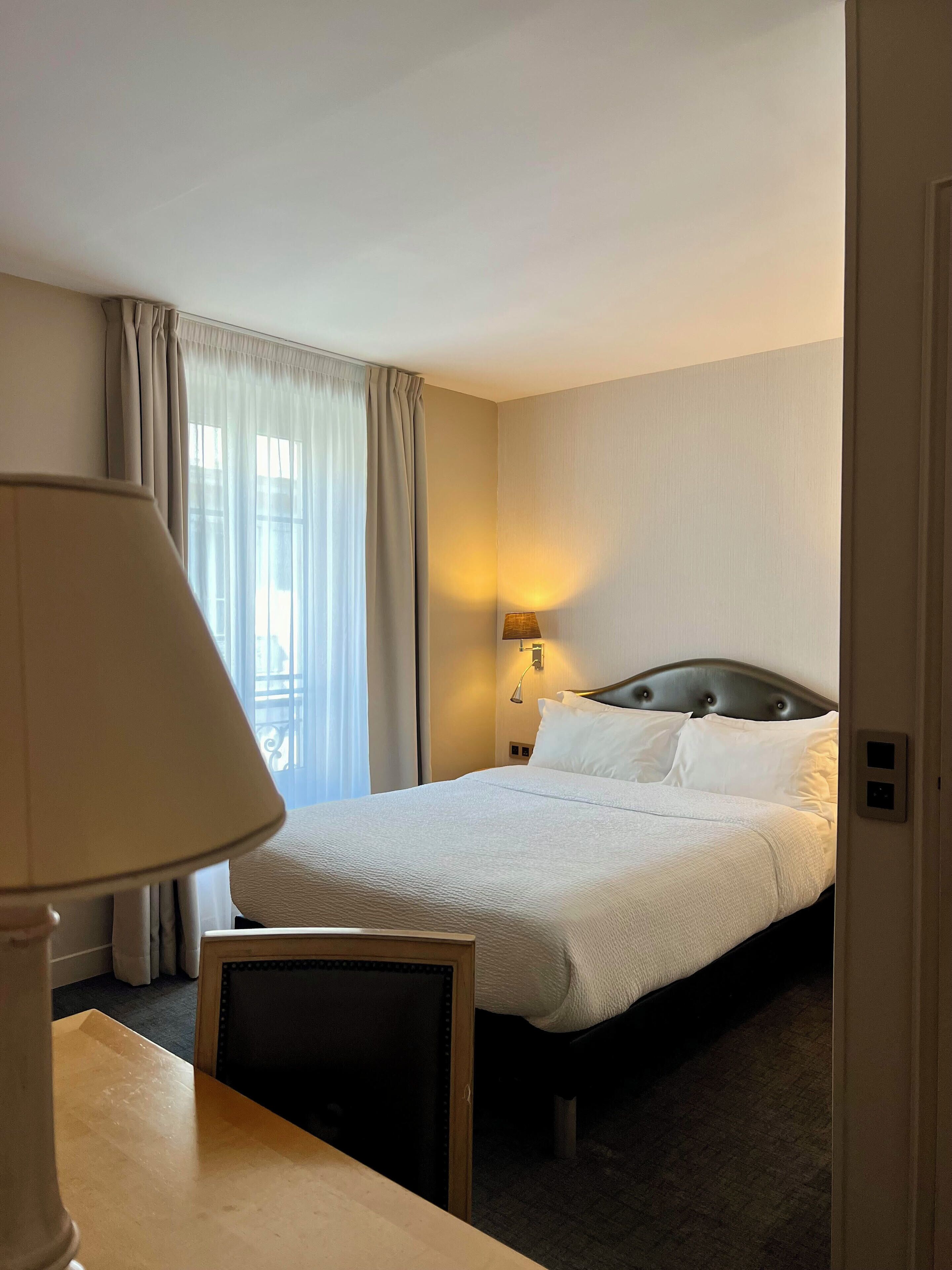 standard double room | in-room safe, desk, soundproofing, iron/ironing board