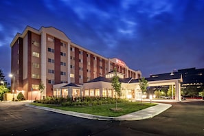 Front of property – evening/night