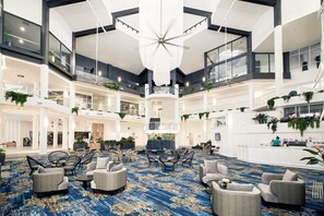 Sitteområde i lobbyen