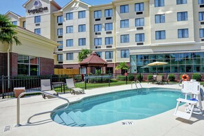 Indoor pool, seasonal outdoor pool