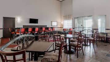 Free daily self-service breakfast