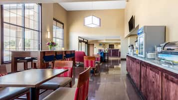 Free buffet breakfast