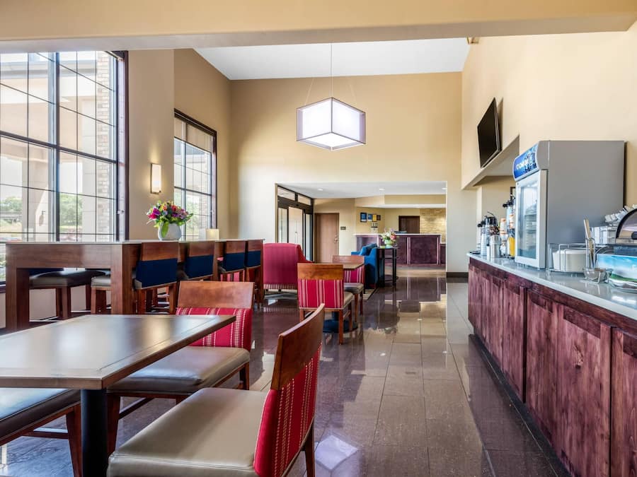 Free buffet breakfast