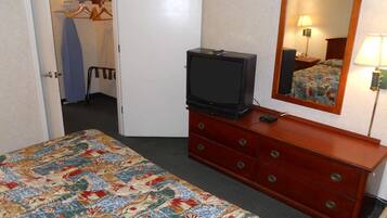 Desk, iron/ironing board, cribs/infant beds, rollaway beds