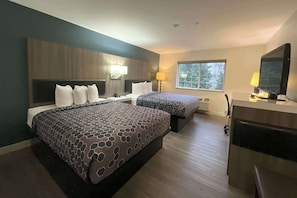 Premium bedding, down duvets, pillow-top beds, individually furnished