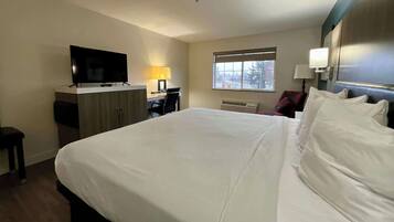 Premium bedding, down comforters, pillowtop beds, individually furnished