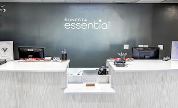 Reception area at Sonesta Essential Orlando