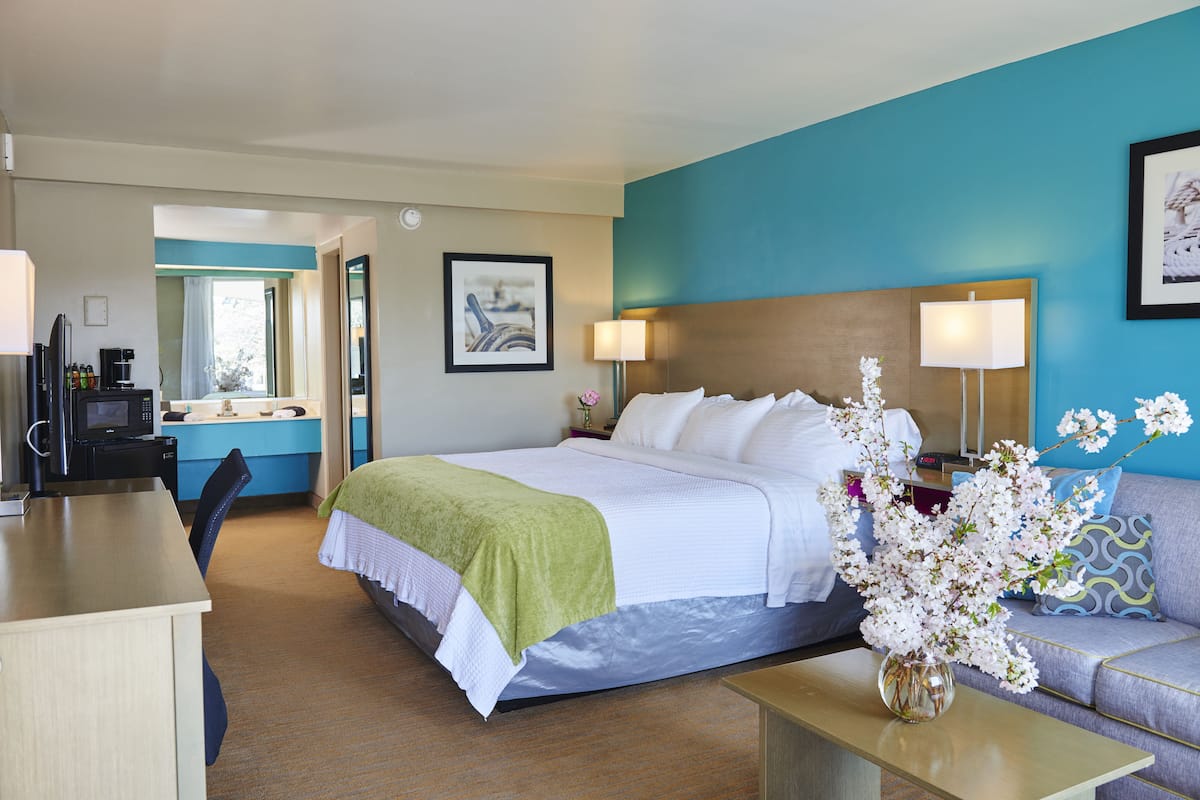 In-room safe, desk, blackout curtains, iron/ironing board