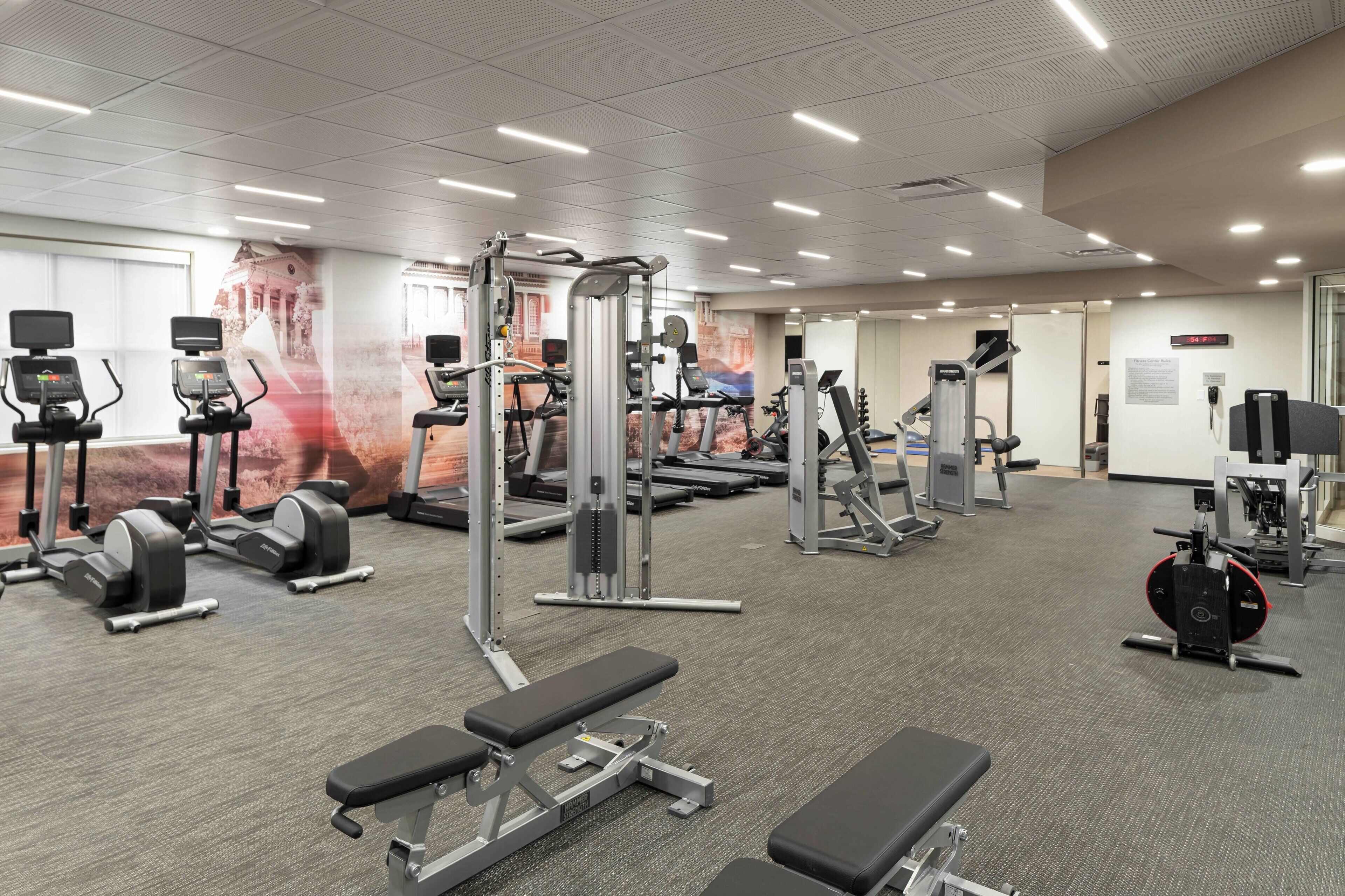 fitness facility