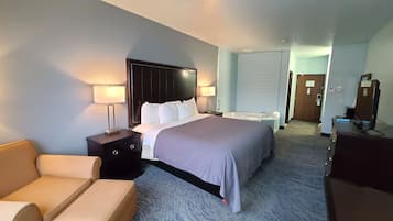 Standard Suite, 1 King Bed (No Pets Allowed) | Desk, iron/ironing board, free WiFi, bed sheets