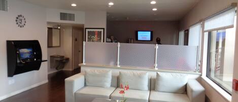 Sala de estar en el lobby