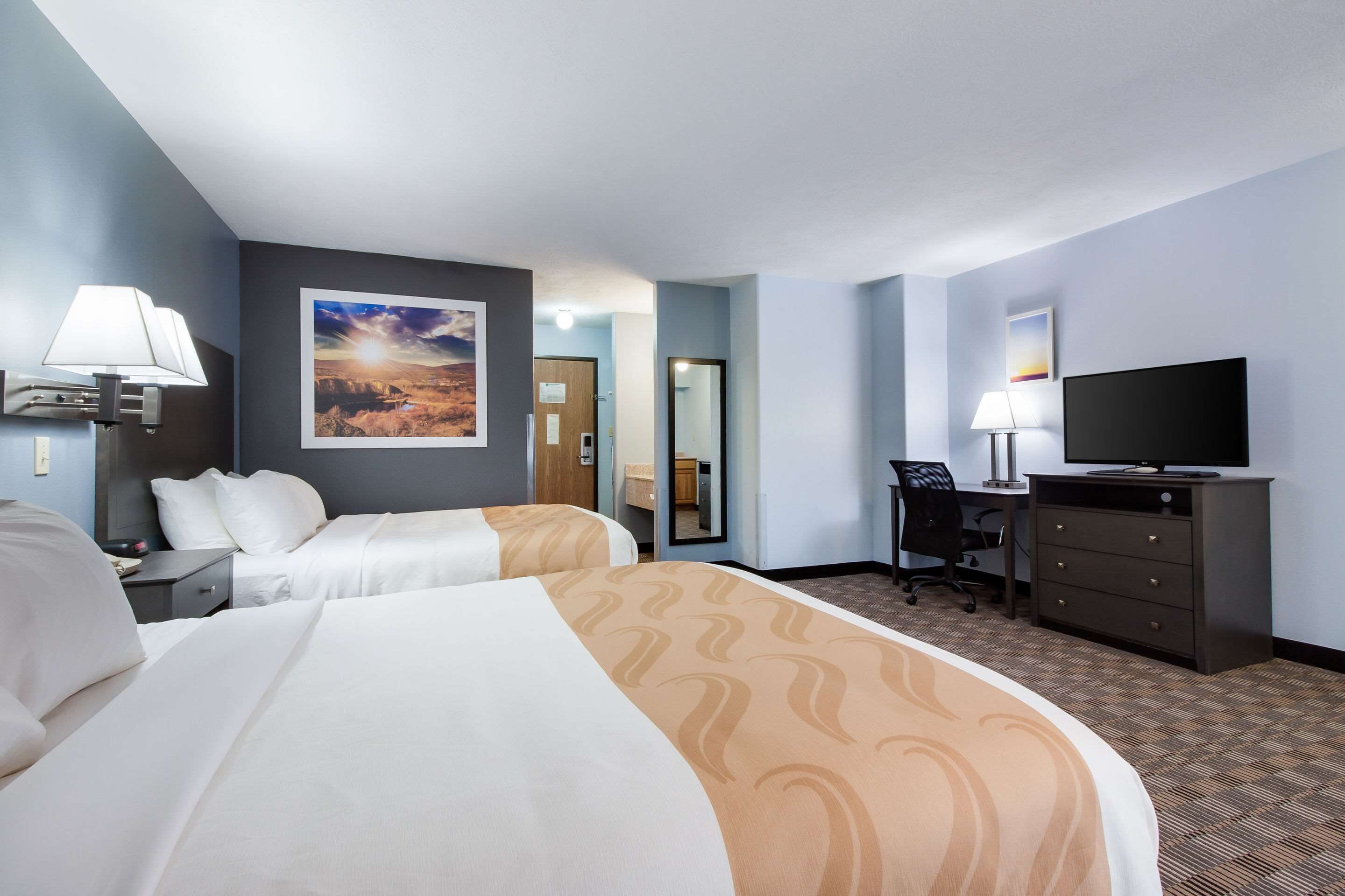 遮光窗帘、熨斗/熨衣板、免费 WiFi、床单