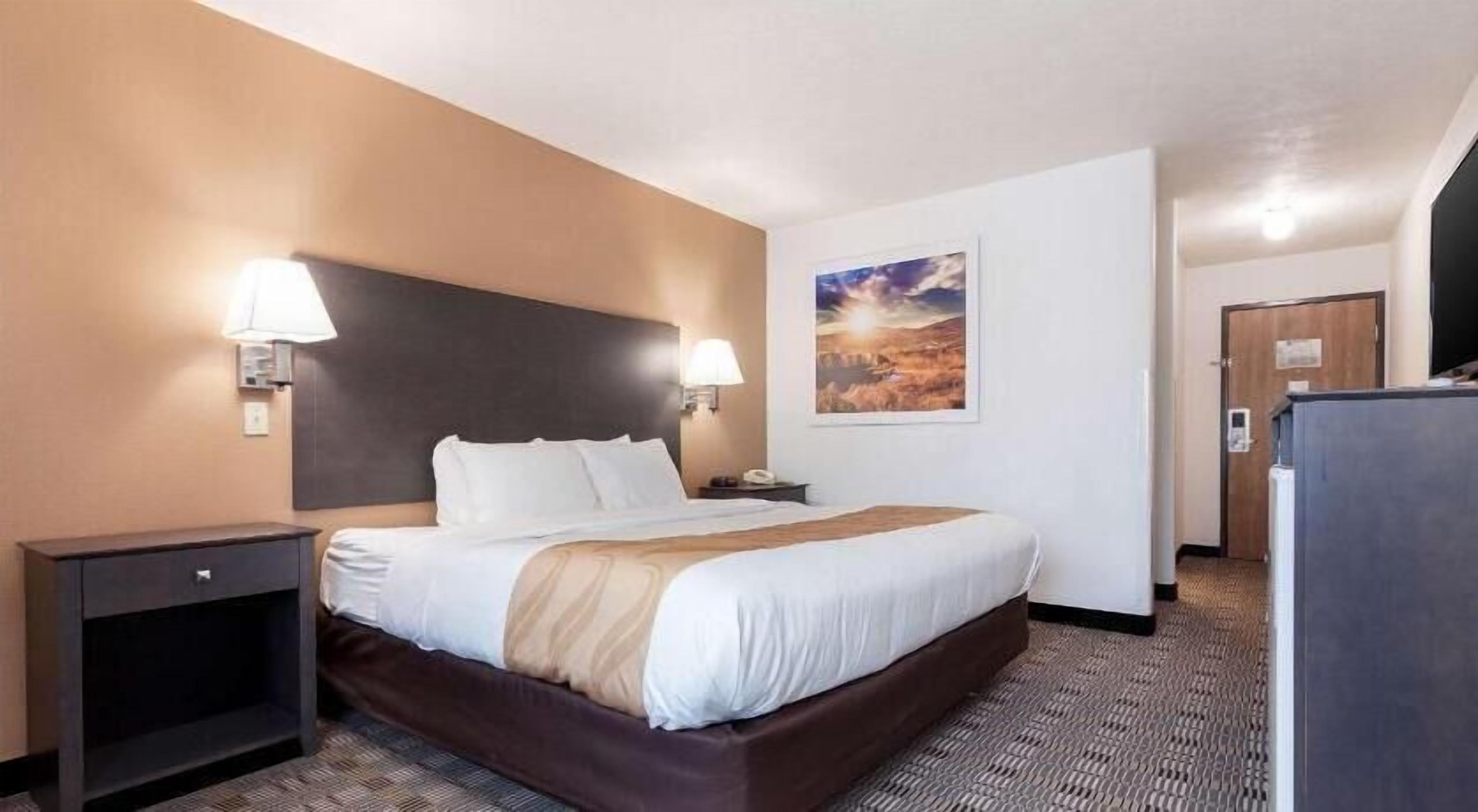 Blackout drapes, iron/ironing board, free WiFi, bed sheets