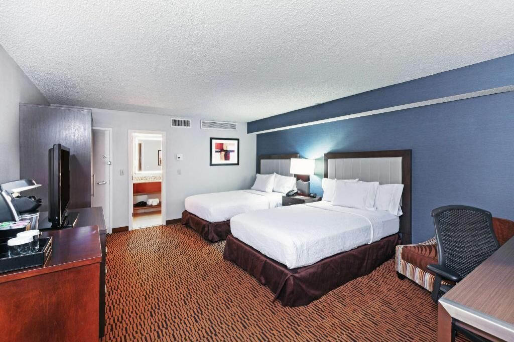 In-room safe, desk, blackout drapes, iron/ironing board