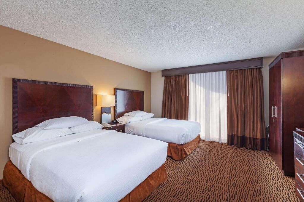 In-room safe, desk, blackout drapes, iron/ironing board