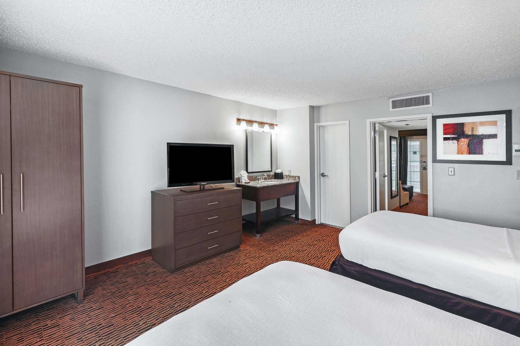 In-room safe, desk, blackout drapes, iron/ironing board