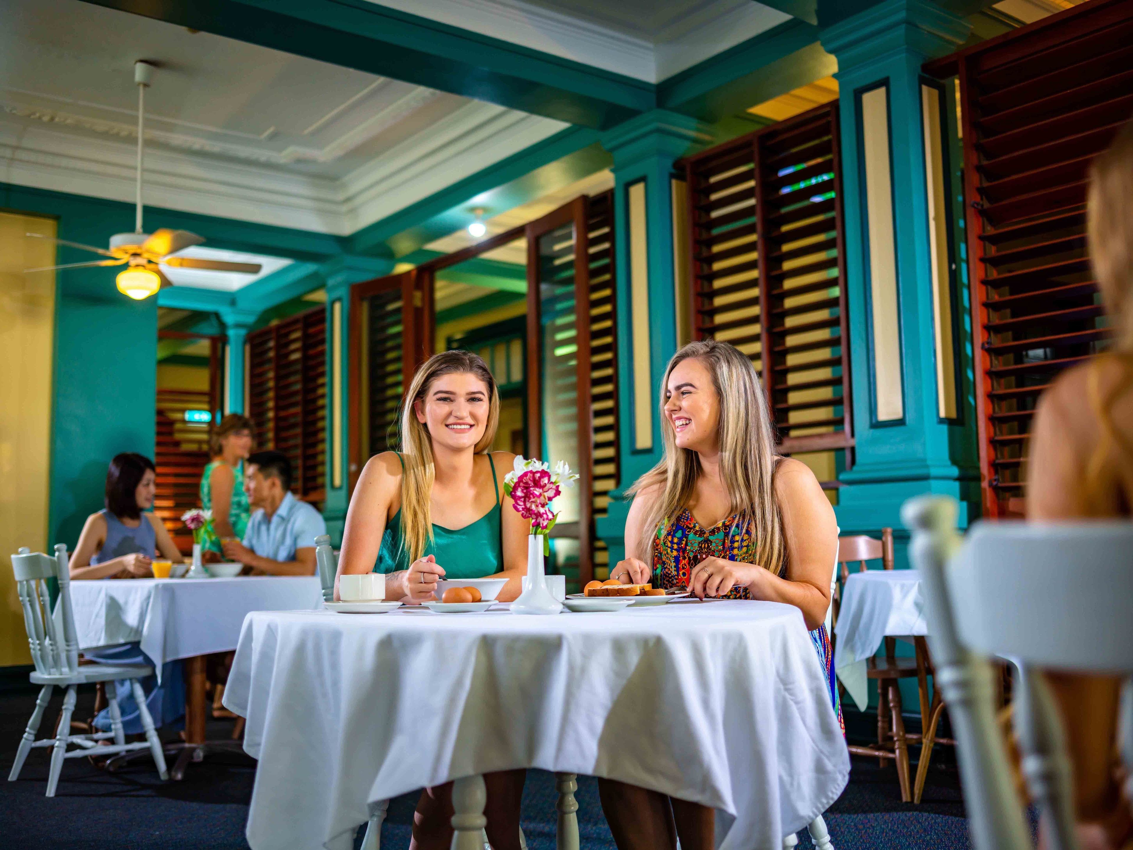 Daily continental breakfast (AUD 12.50 per person)