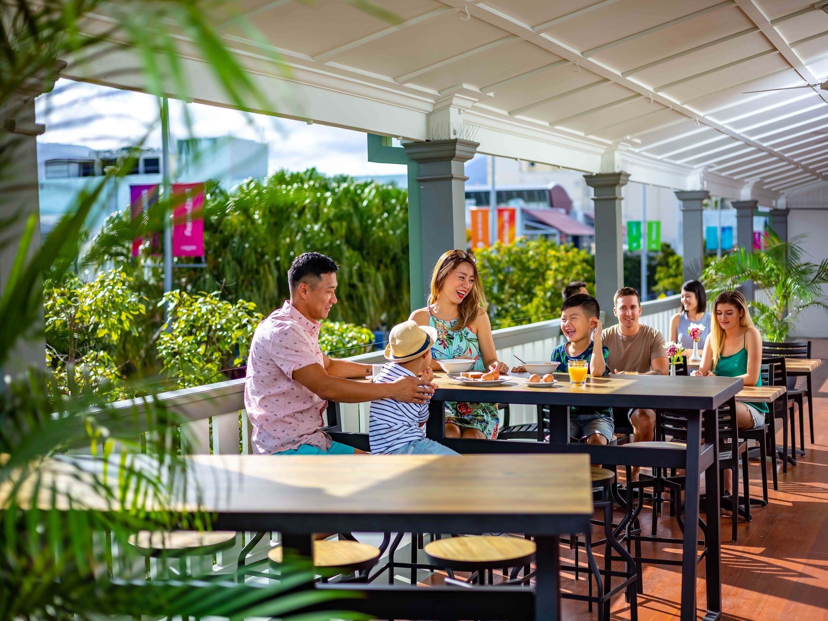 Daily continental breakfast (AUD 12.50 per person)