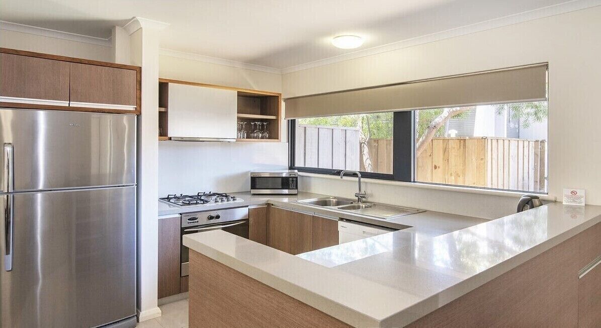 Cuisine privée | Réfrigérateur, four à micro-ondes, bouilloire électrique, grille-pain
