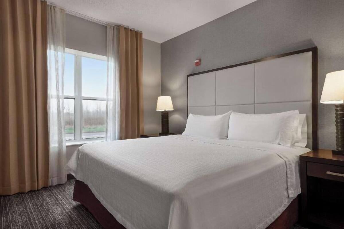 Blackout drapes, iron/ironing board, free cribs/infant beds, free WiFi