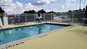 Seasonal outdoor pool