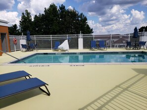 Seasonal outdoor pool