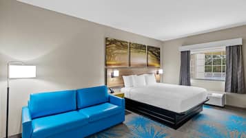 Studio Suite, 1 King Bed, Accessible, Non Smoking (Mobility Accessible) | Desk, blackout drapes, iron/ironing board, free WiFi