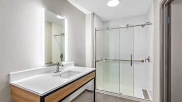 Room, 1 King Bed, Accessible, Non Smoking | Accessible bathroom