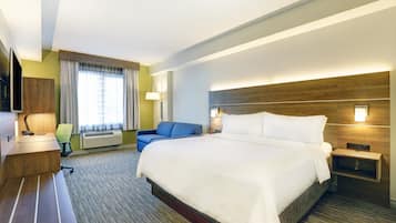 Coffre-fort, bureau, fer et planche à repasser, accès au Wi-Fi (inclus)