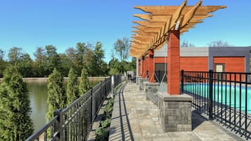 Seasonal outdoor pool