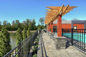 Seasonal outdoor pool