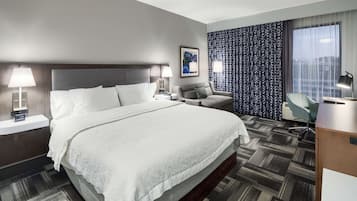 Literie hypoallergénique, minibar, bureau