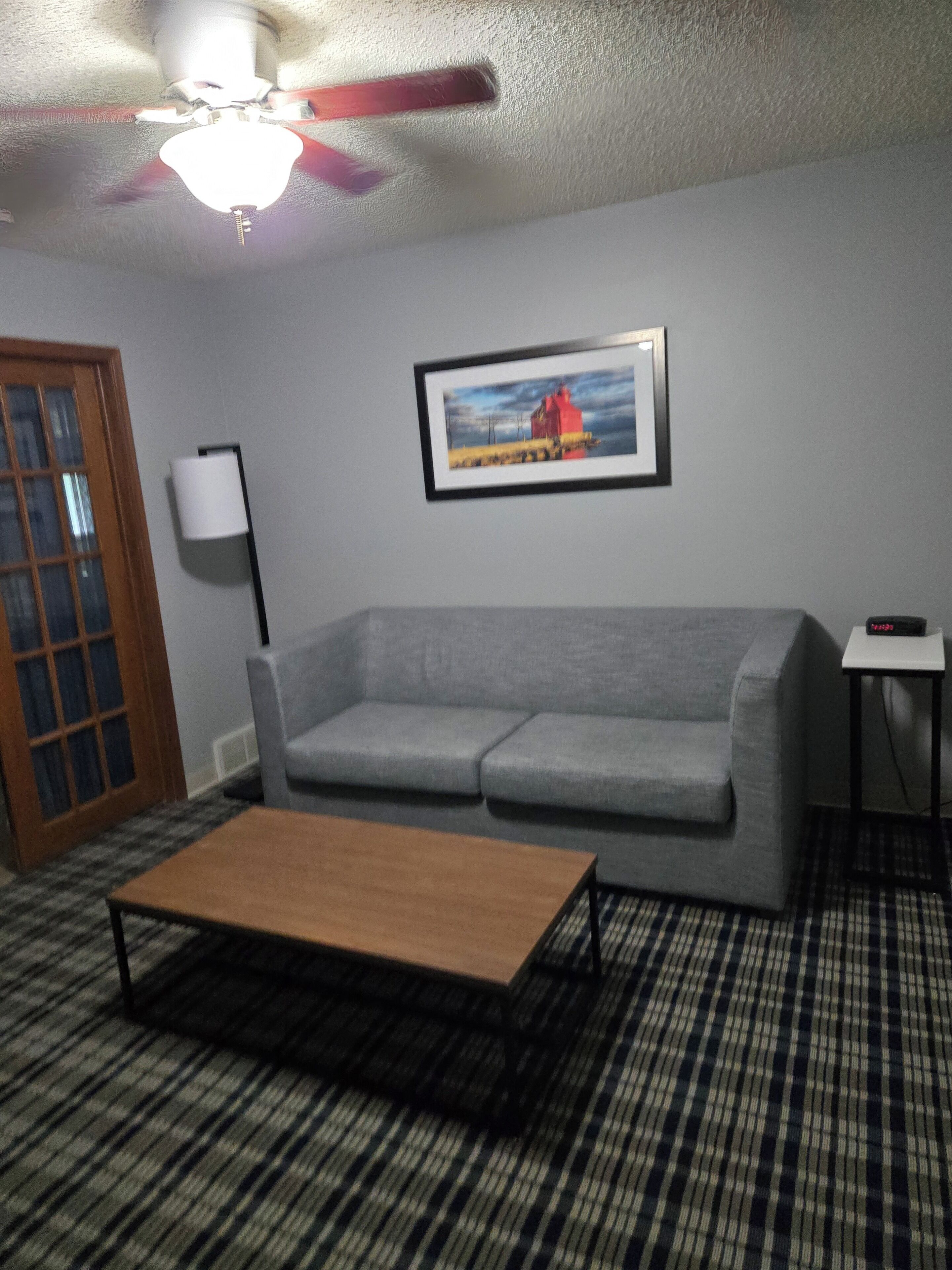 hypo-allergenic bedding, soundproofing, iron/ironing board